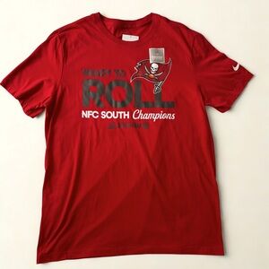 Nike x NFL Tampa Bay Buccaneer’s NFC South Championship  Men's T-Shirt Sz L
